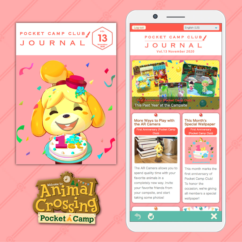 Pocket Camp On Twitter The November Issue Of The Pocket Camp Club Journal Is Available Now With All Kinds Of Articles About The Features In The Latest Update This Is An Anniversary Issue