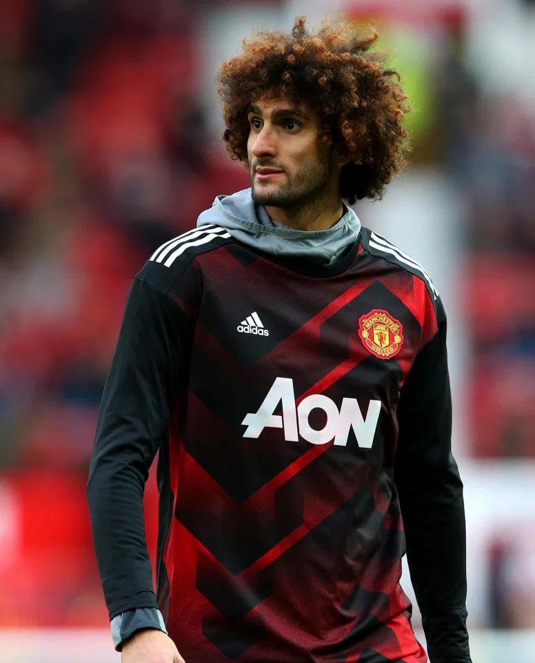 Happy 33rd Birthday to ex red Marouane Fellaini.    