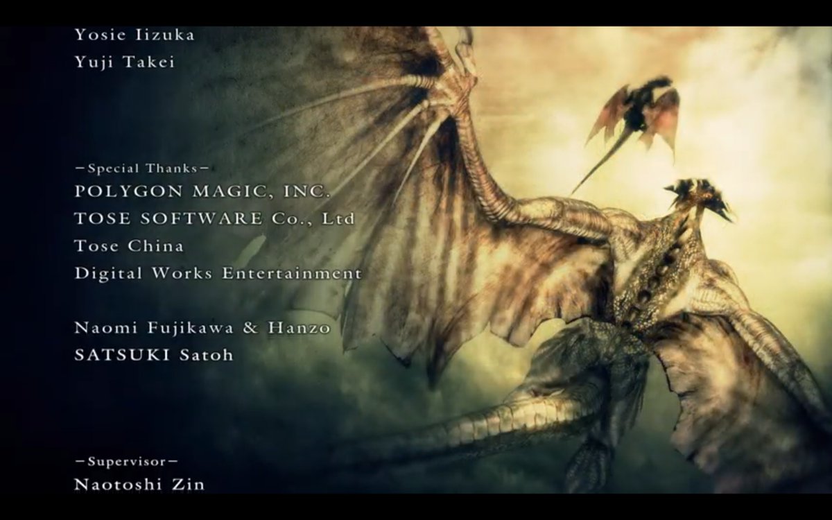 本当にスタッフロールのSpecial Thanksに猫の名前があった