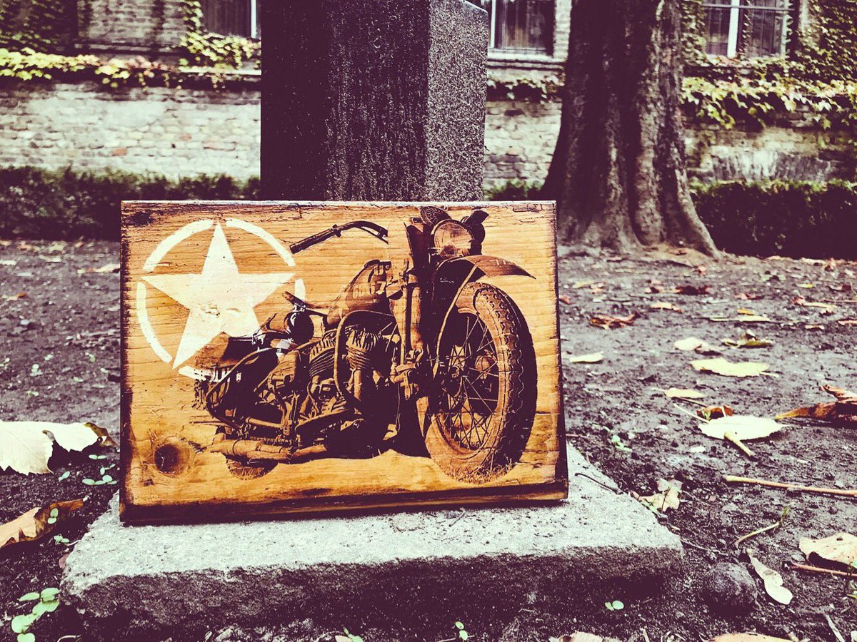 WWII
etsy.com/shop/BlackArie…
#harley #harleydavidson #wla #harleywla #wwii #military #motorcycle #motorcycleart #woodenpicture #walldecor #homedecor #wooden #art #artwork #etsy #blackarieldesign