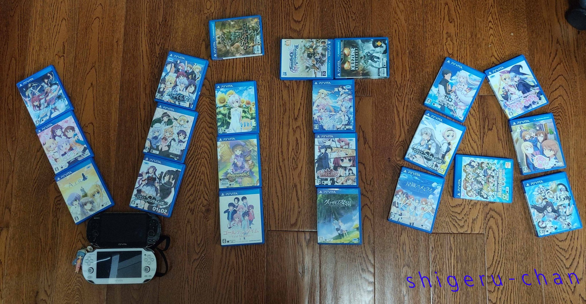 Shigeru My Ps Vita Collection I M A Girl Gamer Nice To Meet You It S Thread Of Detail What I Play And My New Loot From Now Mostly Japanese Gal Game