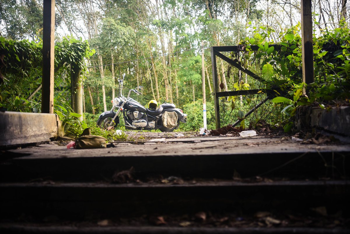 Sunday morning ritual, Go cruising and snap photos all morning. It keeps me alive.
#kawasaki #vulcan900 #vulcan900classic #nikon #nikonphotography #nikonphotographer #nikonmalaysia #nikonofficial #nikon850 #sigmalens #abandoned #abandonedplaces #oldrailwaystation #kualakuburoad