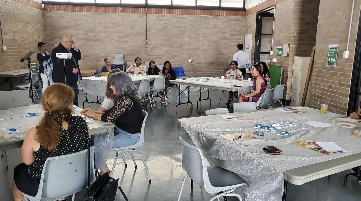 cdni_org_au's tweet photo. Talking Mental Health: Day 1
A workshop on mental health and wellness of the refugee community.
This project is funded by Fairfield City Council.
#workshop #mentalhealth #refugees #cdni #FairfieldCityCouncil https://t.co/ZNwPvdGWvv