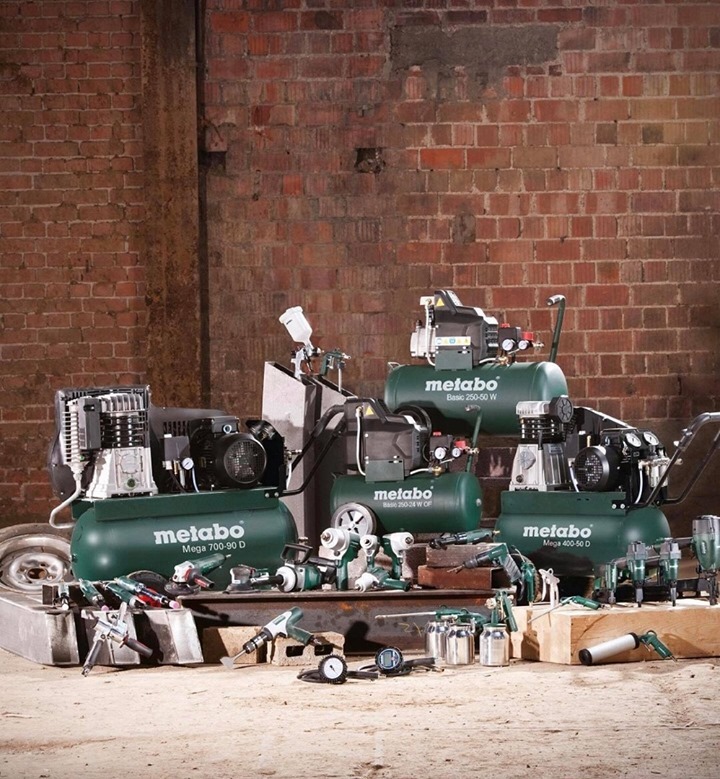 MetaboDubai's tweet image. Metabo compressors for all different applications including the workshop, construction sites and we even have a cordless version ✅

#metabo #metabouk #cordlesstools #compressor #compressors