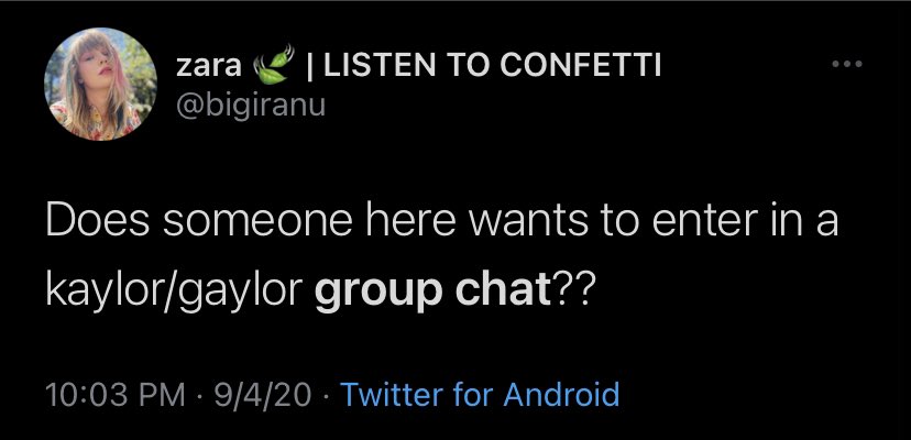 Okay so like I feel like this has been blown way out of proportion. I honestly don’t really care what any of you think of me so I’m dropping my own receipts. We created a group chat 9/4. On 10/6 I created a joke thread where people were calling me ttb adjacent