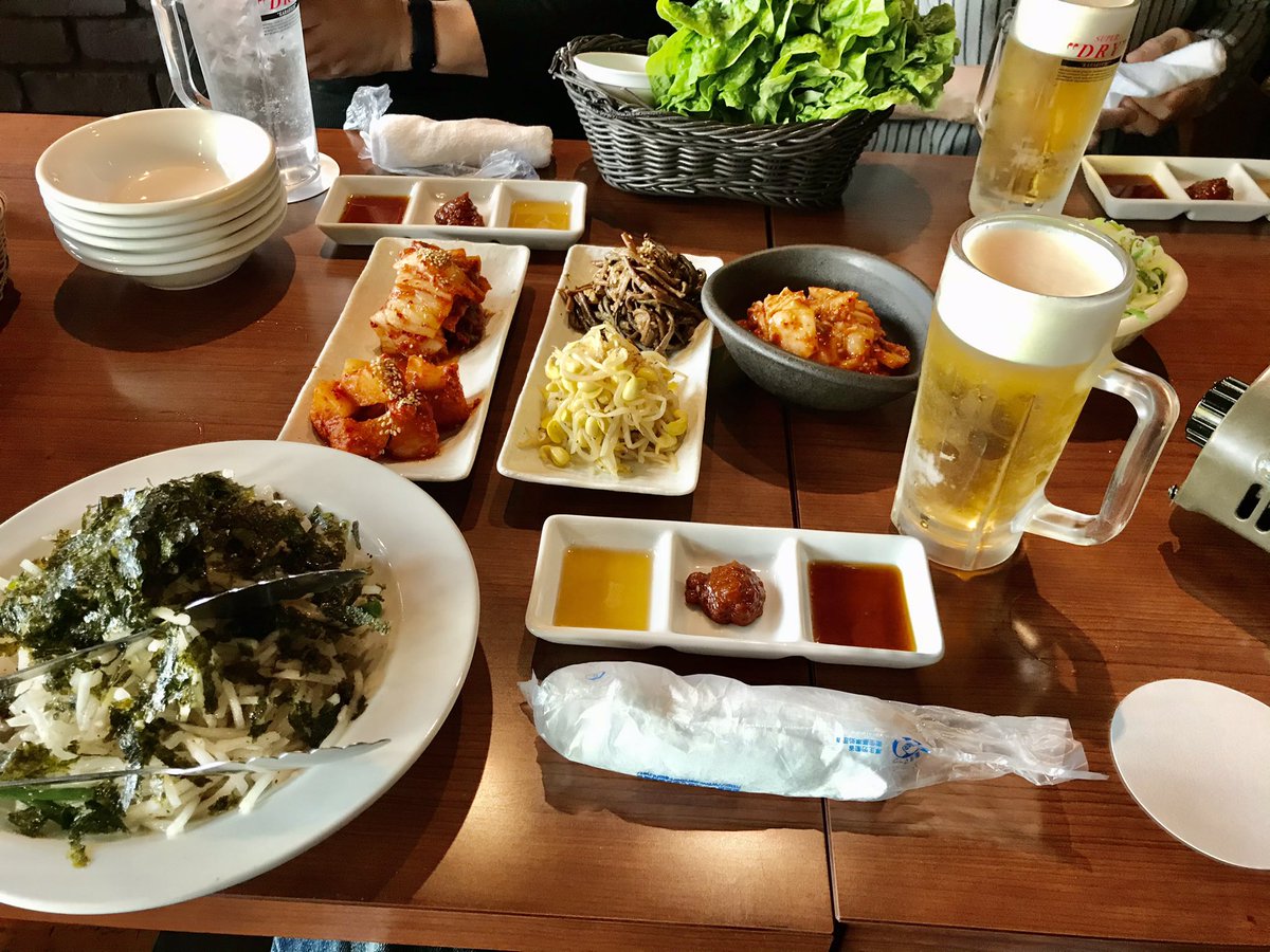 Kazu Nagoya 金山ソウル 韓国料理サムギョプサルランチ会 11 22 T Co Xlkit1gyrk Youtubeより 金山ソウル サムギョプサル