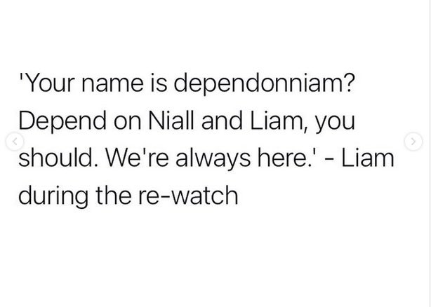 DependOnNiam13's tweet image. And you can depend on me. I’m always here and I’ll support you til the end ❤️ 
@LiamPayne @NiallOfficial #TheLPShowAct3