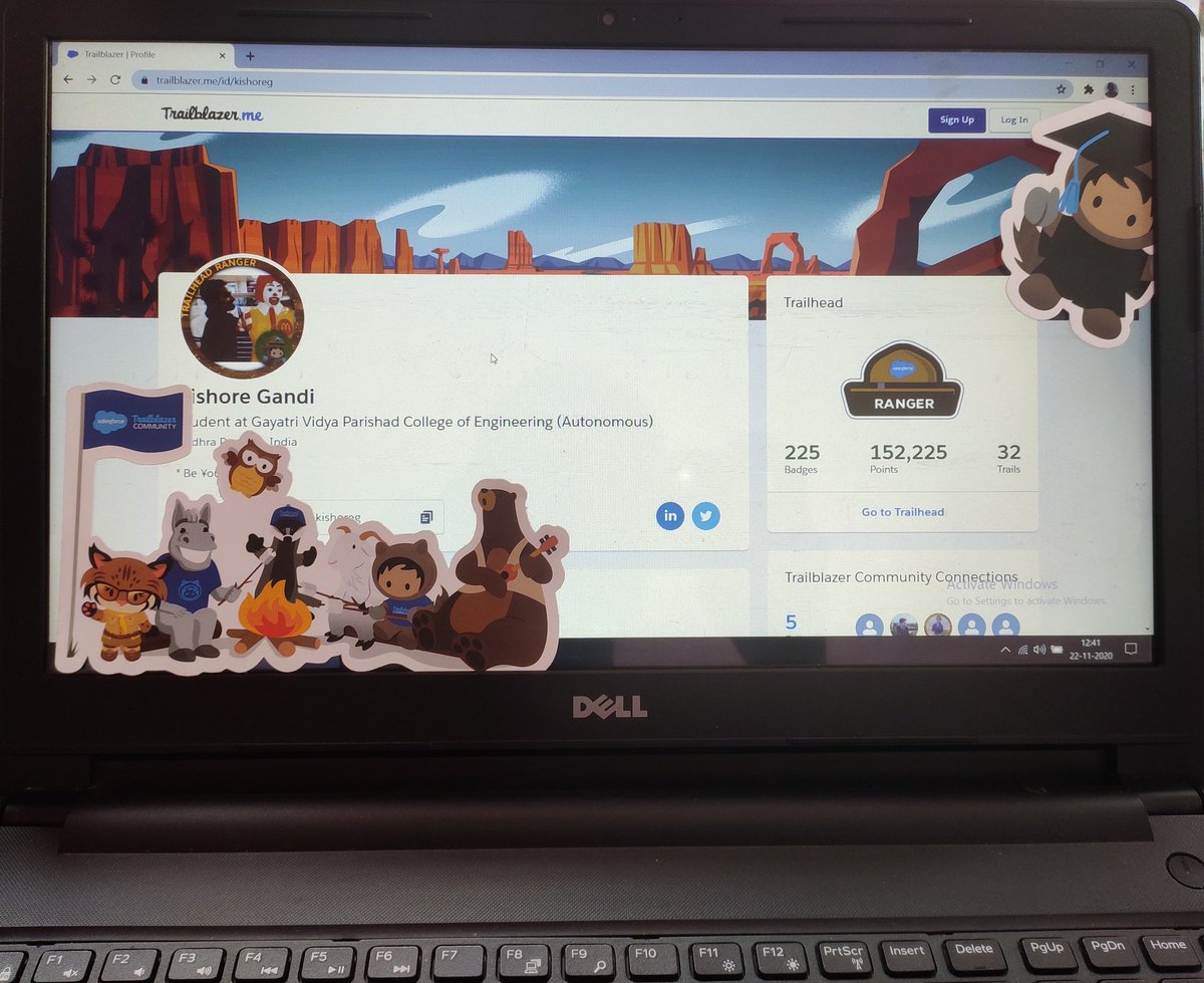 kishore_gandi17's tweet photo. @trailhead They are here in Vizag motivating and helping me learn everyday at @trailhead @salesforce 😌 #WheresAstro #Astroandfriends https://t.co/VJgyIjCi6f