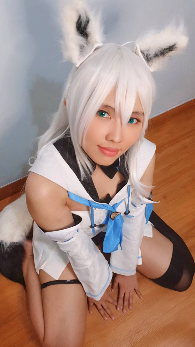 ホロライブ/白上フブキ コスプレフルセット コスチューム・コスプレ ホロライブ/白上フブキ コスプレフルセット コスチューム・コスプレ