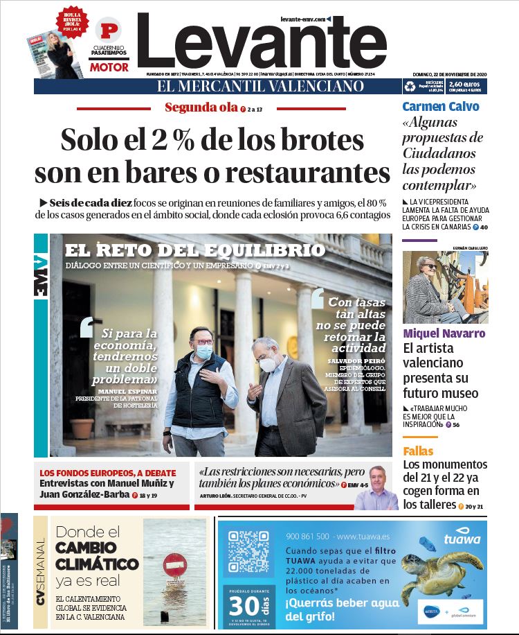 levante_emv's tweet photo. Buenos días. Esta es nuestra portada de hoy. Sigue toda la actualidad en @levante_emv  Feliz Domingo https://t.co/lQbMsoYWqJ