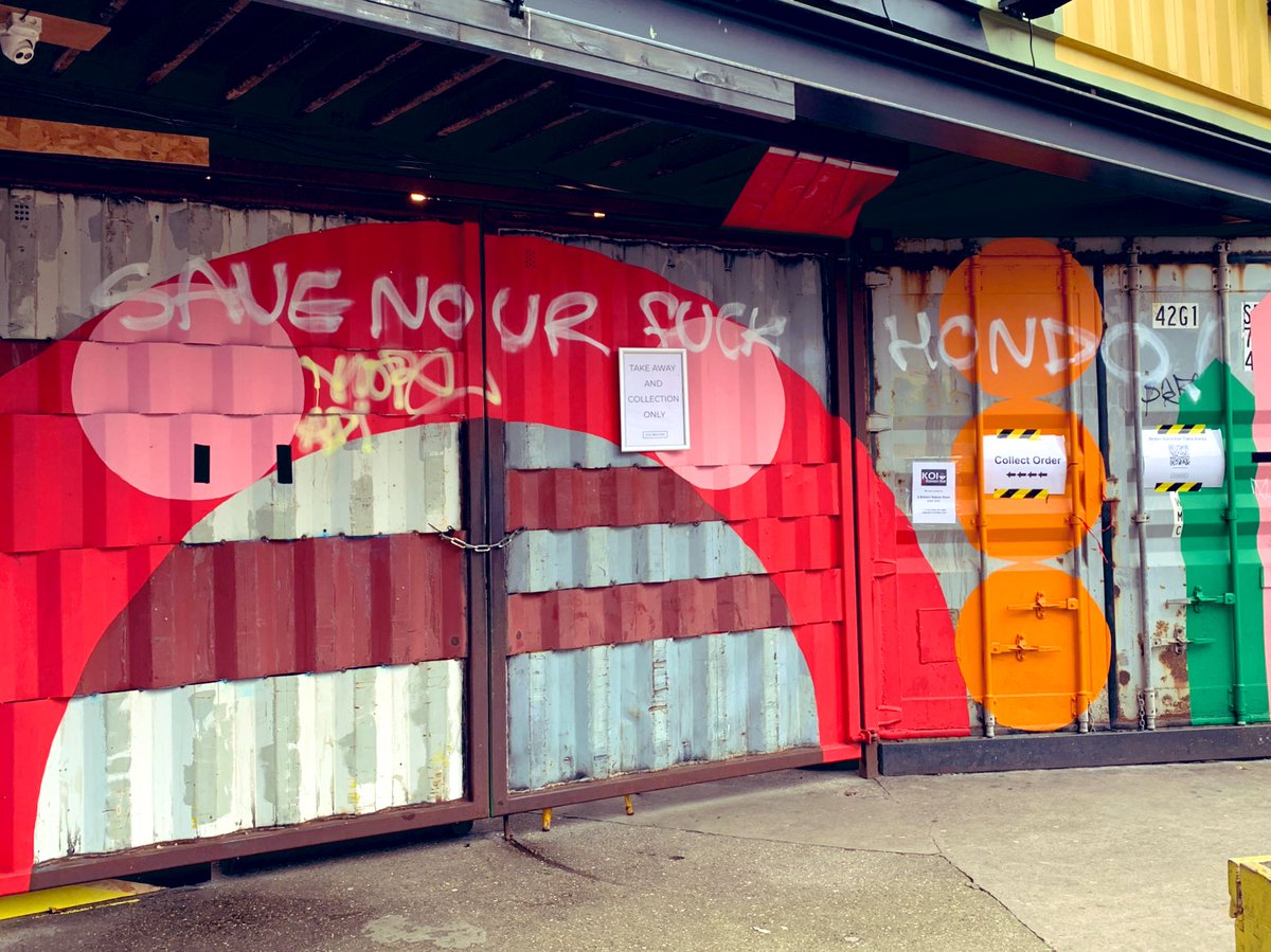 Classic example of how not to gain public support for your cause. The ‘Save Nour’ campaign claiming they represent small businesses in Brixton, attacking small businesses in Brixton. Shameful behaviour