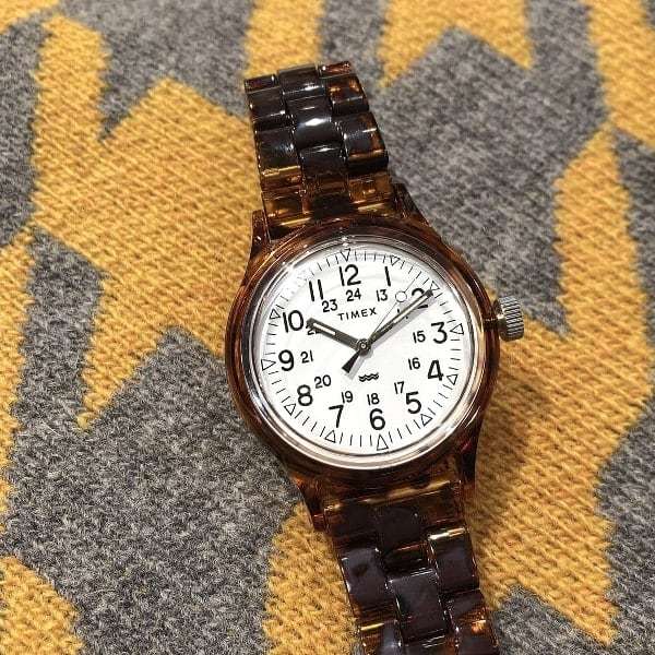 アクセサリー感覚で楽しめるべっこう仕様！ ＜ #TIMEX × #BEAMSBOY