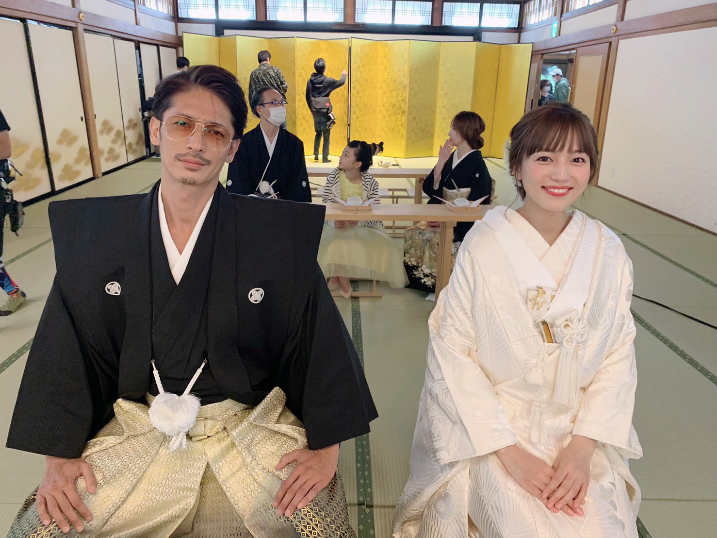 極主夫道 ザ シネマ 公式 大ヒット上映中 極主夫道 といえば最高の夫婦 今日11月22日は いい夫婦の日 というわけで いい夫婦写真を公開 結婚式の余韻引きずりすぎな秘蔵ショット 可愛すぎて 素敵すぎて 何時間も見たくなる写真