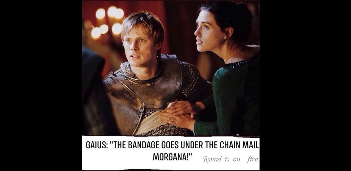 madison__fire's tweet photo. "I am a High Priestess of the Old Religion, I think I know how to apply a band-aid!"
#Merlin #MerlinMeme #MissingMerlin #MorganaPendragon #ArthurPendragon #Gaius https://t.co/WhS7Y0K64E