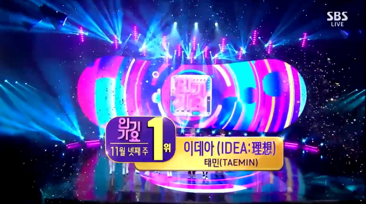 farm718's tweet photo. Never Gonna Dance Again : Act2

인기가요 11월 넷째 주

이데아 1위🎊🎊🎊🎊🎊

태민아 인기가요 1위 축하해 6v6!!!

#IDEA1stwin

#태민만의_아이덴티티_이데아
#태민 #TAEMIN 
#NeverGonnaDanceAgain
#Act2 #IDEA #이데아 @SHINee https://t.co/wnmTrWSOtX