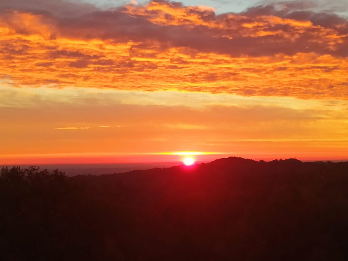enzobianchi7's tweet photo. Amici e amiche quest’alba chi mi incanta
mi fa dimenticare la fatica della giornata che verrà, e mi fa dire “ora e qui ho la grazia di vedere e godere la bellezza che sulla terra si rinnova e non cessa!” 
Spero la vediate anche voi e possiate esultare con gratitudine alla vita. https://t.co/V9MJ8cm1k6