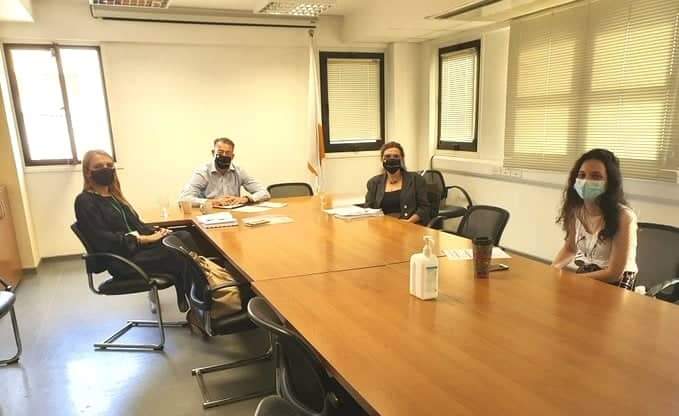 Medical_IC's tweet photo. The EUC supports every volunteering initiative in the country that aims to better manage the covid19 pandemic. A meeting preceded with the Volunteer Commissioner of Cyprus, Mr. Giannakis,  his team and Lecturer of Pediatric Life Dorothea Pana #COVID19 #medic #EUC #MEDICALSCHOOL https://t.co/KnBKvoufvK