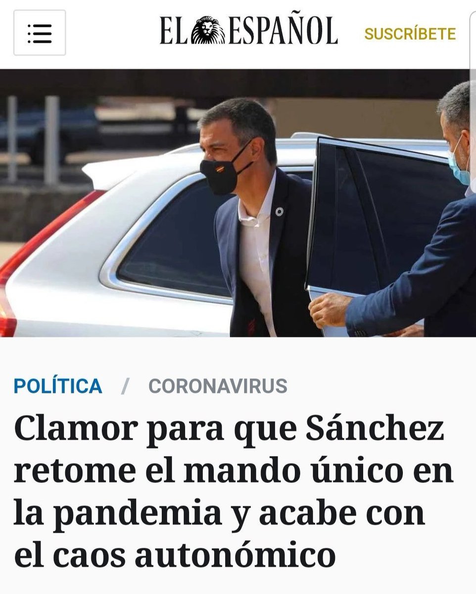 Viendo archivos me he encontrado con los clamores de la prensa conservadora. Conservadora por llamarla de alguna manera. Lo que va de abril a agosto