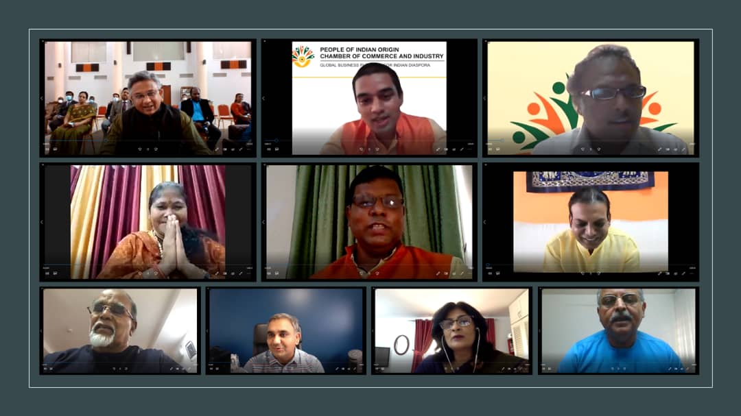 india_nigeria's tweet photo. Hon'ble MOS @SadhviNiranjan held an exclusive interaction, for more than two hours, on #AatmanirbharBharat with the Indian community yesterday. Entire audience felt closely connected & was deeply grateful. HC Abhay Thakur thanked #PIOCCI and @all_sabha for excellent organization. https://t.co/wN2HEwnC1x