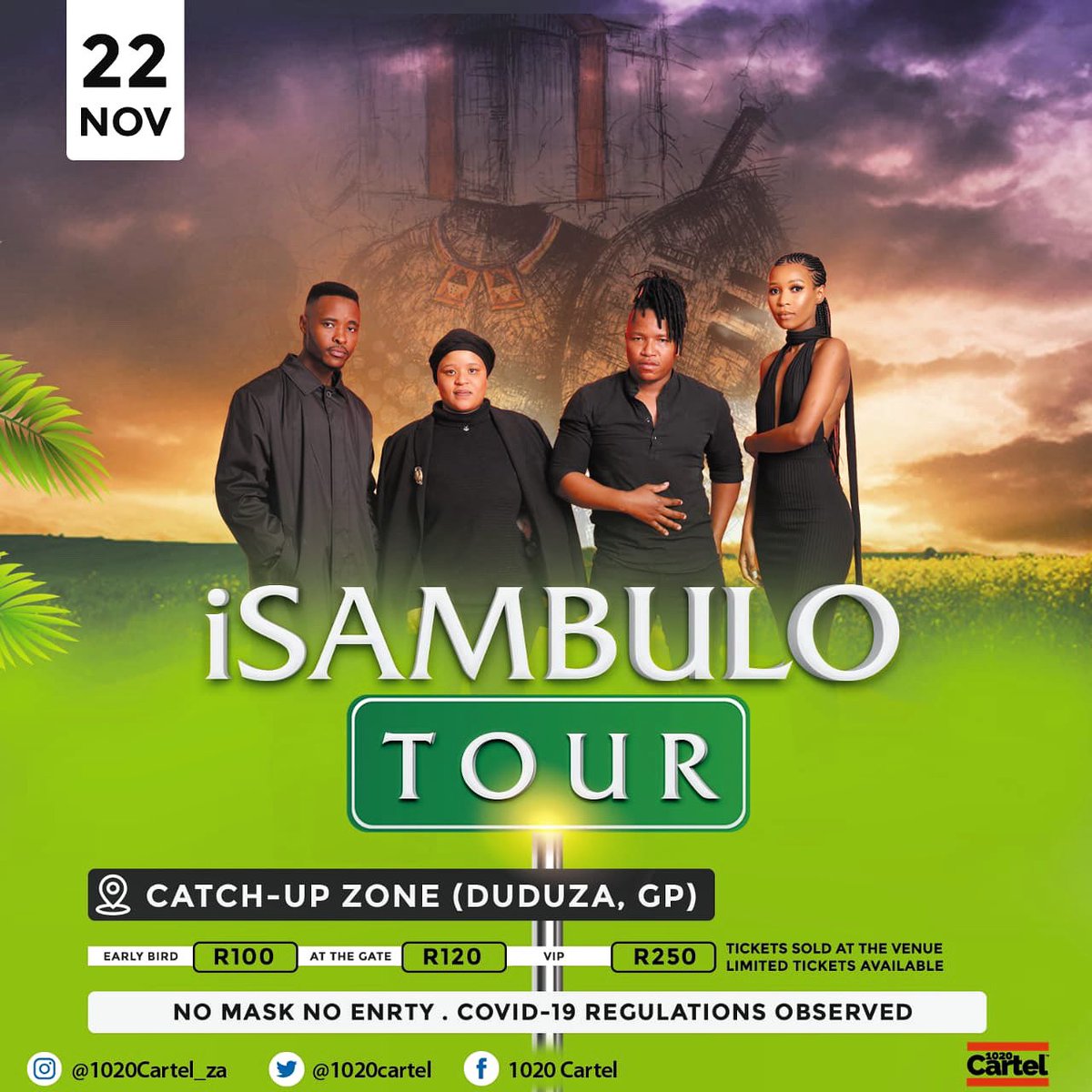 1020cartel's tweet photo. Catch the Cartel in Duduza todayπ₯β€οΈ
#iSambuloTour
@ #CatchUpZoneDuduza https://t.co/W3ewE3LSWj
