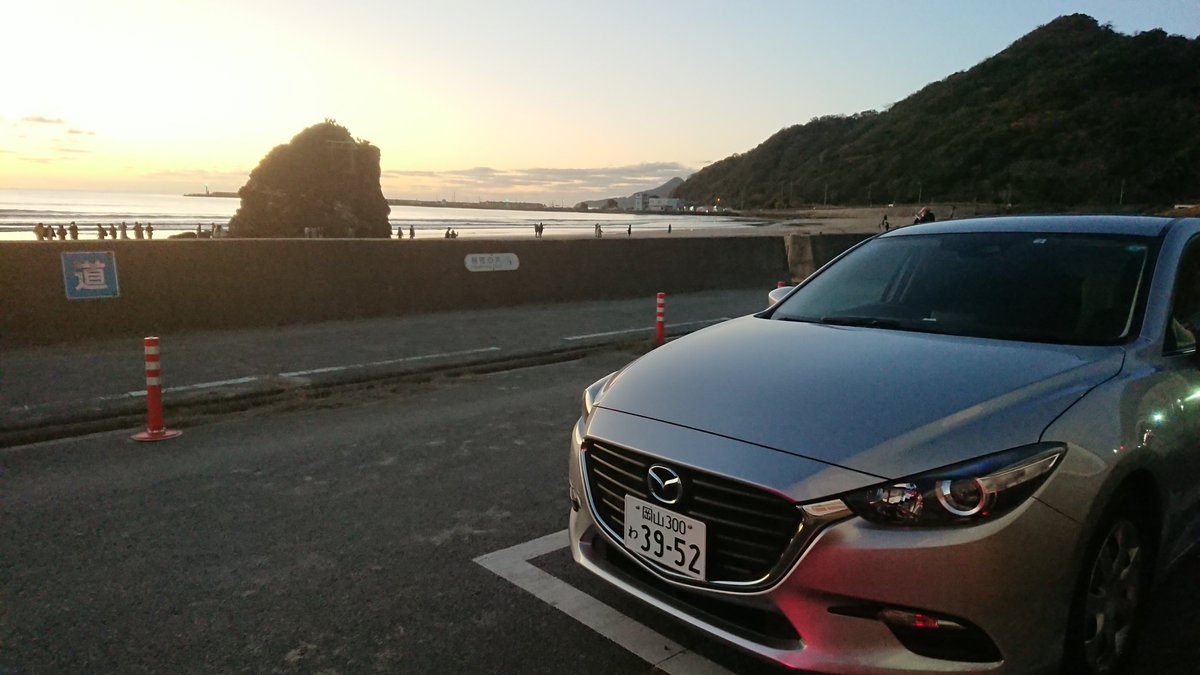 Gucci 今回 岡山 鳥取 島根とレンタカーで廻ったけどアクセラ いい車だった