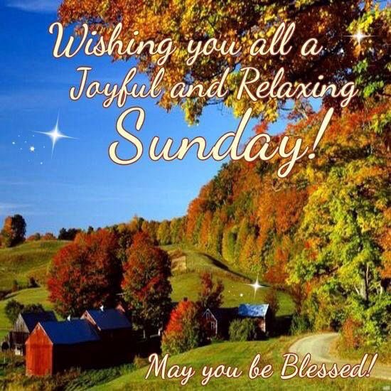 fall sunday blessings