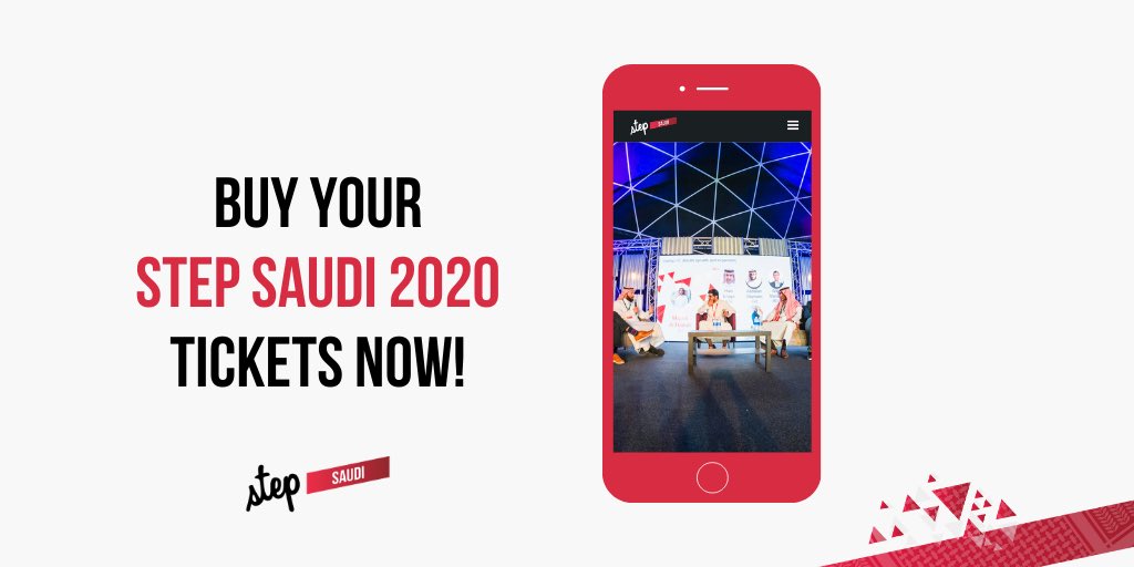 Join online some of the most influential global tech leaders, innovative startups &amp; tech enthusiasts at Step Saudi 2020 @stepsaudi, happening online this November. Buy your ticket now using this discount code:TenmouStep here bit.ly/3ljEVyu  #StepSaudi2020 #2020  #Tenmou
