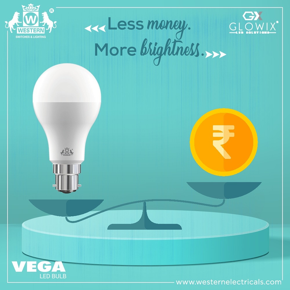 WesternEleInfo's tweet photo. Introducing Glowix Vega LED bulb that shines brighter and is pocket friendly. π₯π₯π₯
.
.
#WesternModular #VegaModular #vegaledbulb #Lighting #Home #highdefinition #technology #innovation #aestheticdesign #LightingSolutions #LED #Lamp #Bulb #GlowixRange https://t.co/k2sFodAJUR