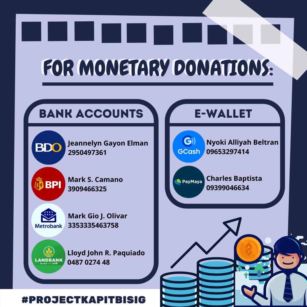 Hindi pa tapos ang unos at pagsubok. Narito muli ang Project Kapit-Bisig para sa WAVE 2 ng ating Donation Drive upang muling maghatid ng paglingap sa ating mga kababayan sa lalawigan ng Rizal, partikular sa mga lugar dito na hindi pa rin naaabot ng tulong.