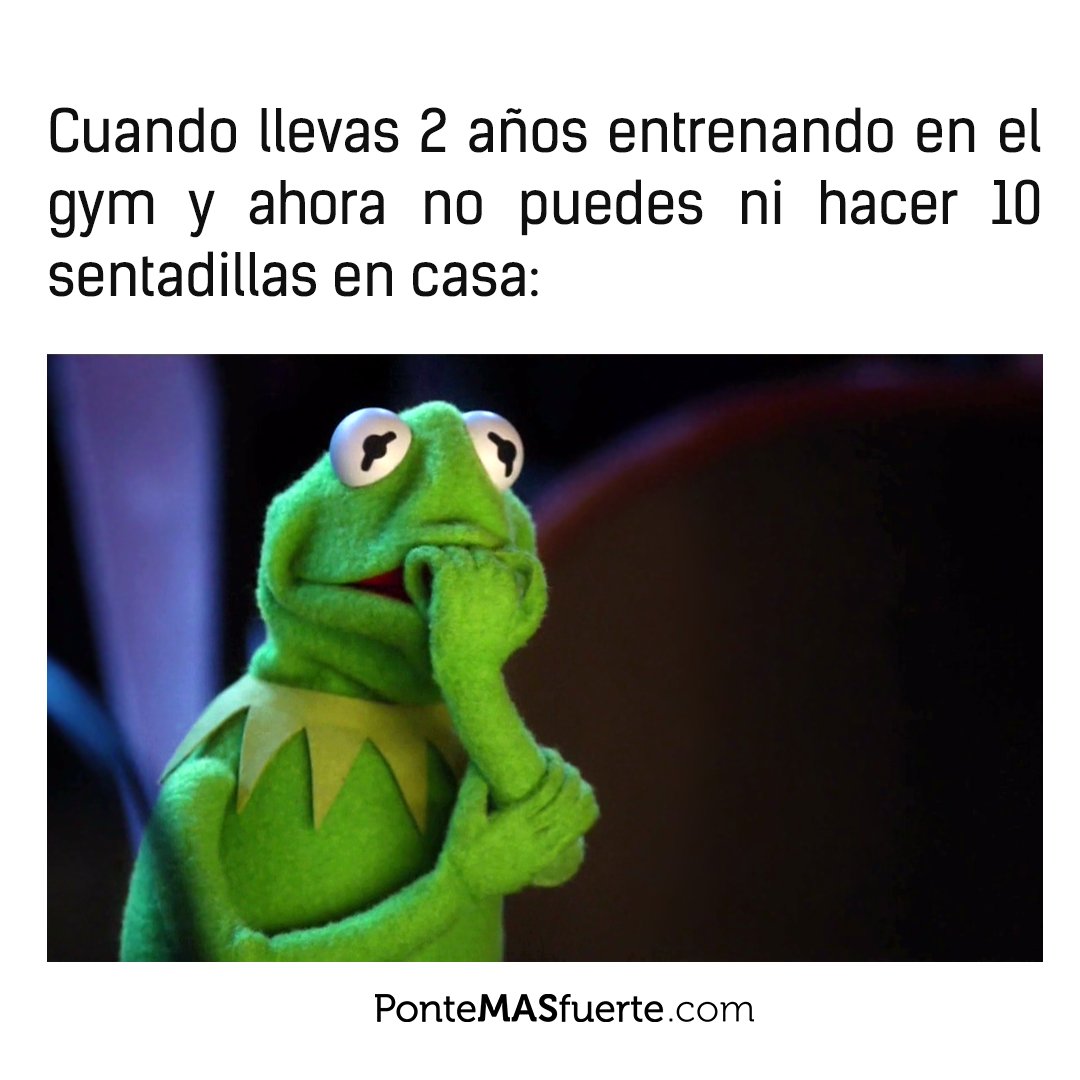 PonteMASfuerte's tweet photo. Pero... ¿todo este tiempo para qué? 😱😰 #bePMF #PonteMASfuerte #meme #humor #fitness #fitnesslife https://t.co/lSuaC84OAN