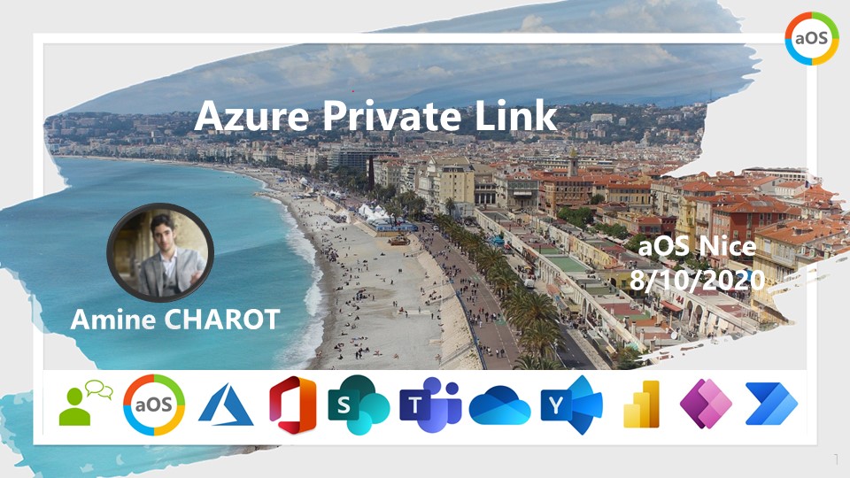 aOSComm's tweet image. 🚀 #Azure Private Link
Par Amine Carot

🎞️ C&apos;était l&apos;une des sessions qu&apos;il ne fallait pas rater au dernier #aOSNice #aOSOnline
A revoir ici loom.ly/1N8J7qs

#aMSOnline #Microsoft365 #Office365 #PowerPlatform  #IoT #Azure