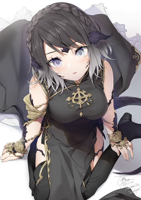 黒と白 #FF14 
