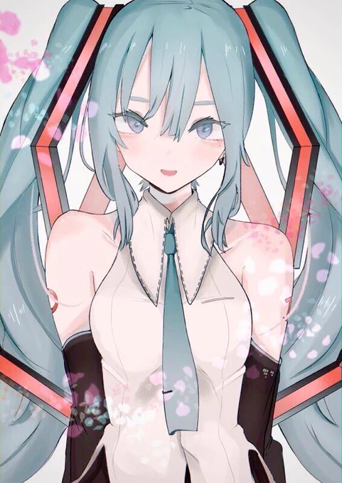 #いいツインテールの日
ミクちゃん? 