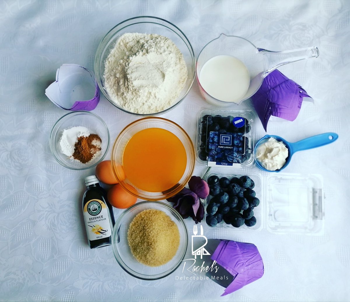 step_kitchen's tweet image. Jumbo Blueberry Muffins, perfect in this rainy weather. 💜💜 #rainydaythoughts #clouds #beauty #beautiful #BlueBerry #rain #catering #hightea