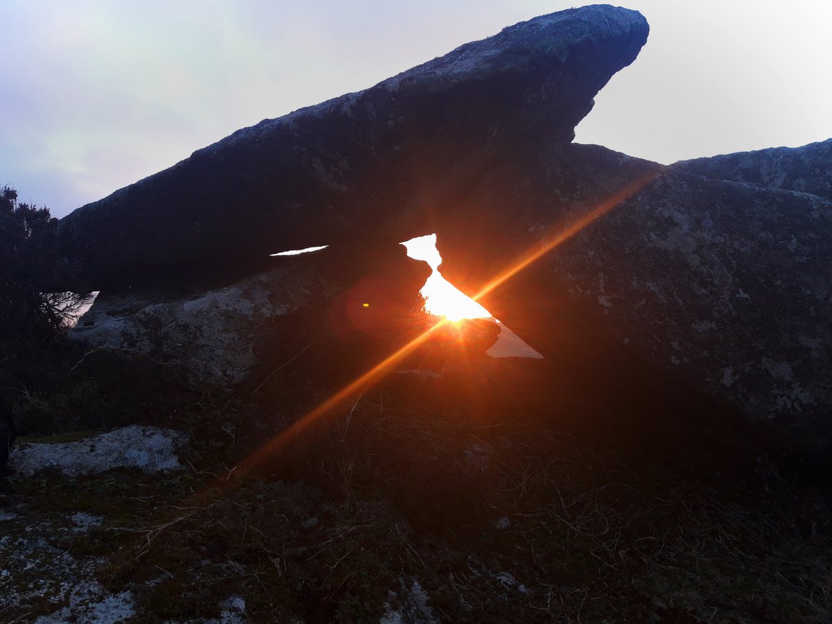 Some  #PrehistoryOfPenwith as my  #megalithic contribution to  #MuseumsUnlocked  @profdanhicksAll in West Penwith,  #Cornwall 1. The Mên-an-tol 2. Equinox Sunset at the Propped Stones, Little Galva 3. Bosporthennis Beehive Hut4. The Blind Fiddler