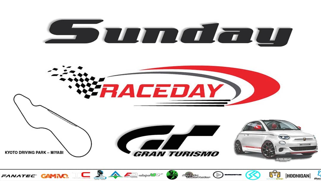 #gtsports #GTSport #PS4 #PS5 
#Domingos #diversion #GranTurismoSport

Domingo de Carreras
    #Rookies

Hoy a las 17.00 UTC+1

1 Coche : Abarth 500
1 Circuito : Kyoto Miyabi

*Requisitos mínimos

Únete 🔻
discord.gg/vNzGtrP 

Web:
wcommunitydrivers.com/Campeonatos/