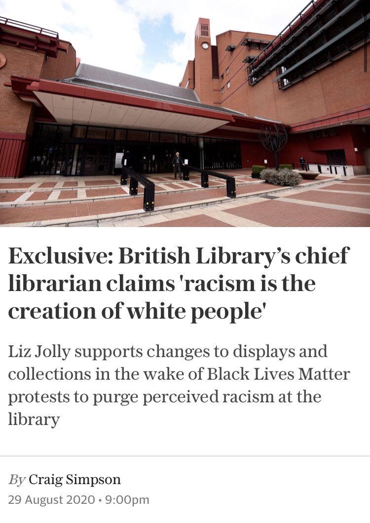 2. The link to the so called dossier and the  @britishlibrary’s approach is just to this article, also by Simpson from August. Liz Jolly is spot on, and was also a joy at DCDC last year. Obviously, there’s no worthwhile comment on this.