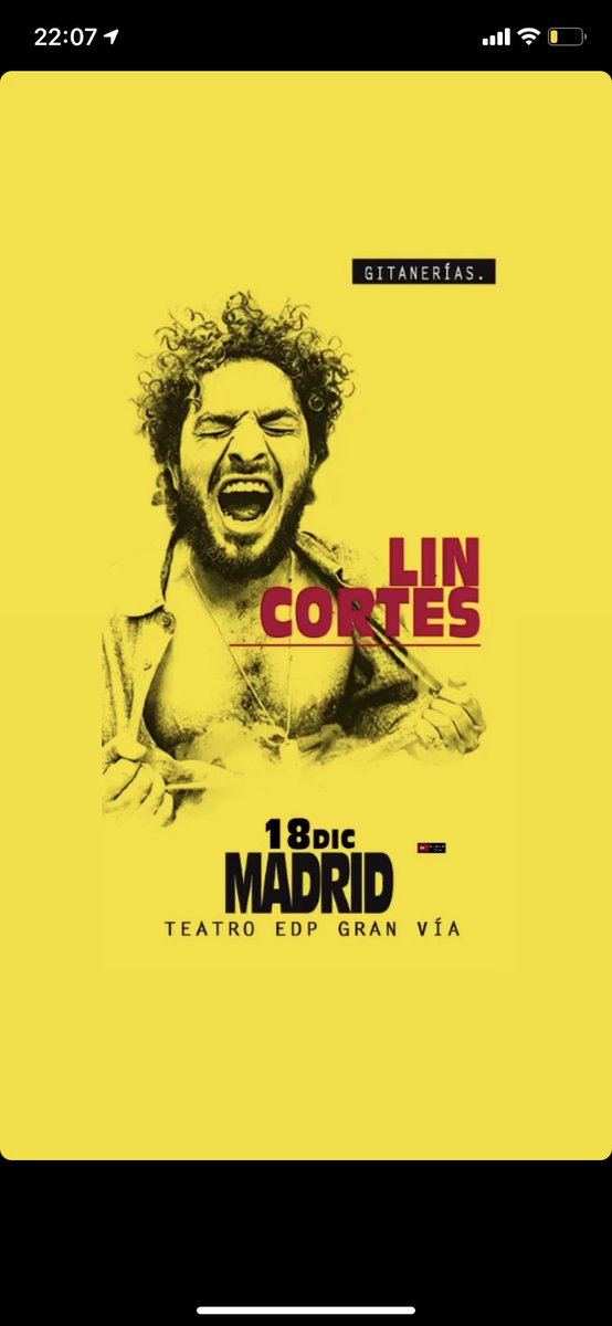 18 diciembre <a href="/teatroedpgv/">Teatro EDP Gran Vía</a> <a href="/linncortes/">L I N C O R T É S</a>