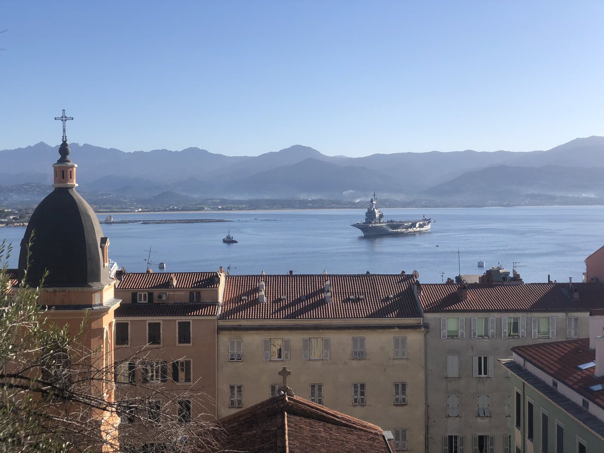 Visite du Charles de Gaulle Ajaccio
