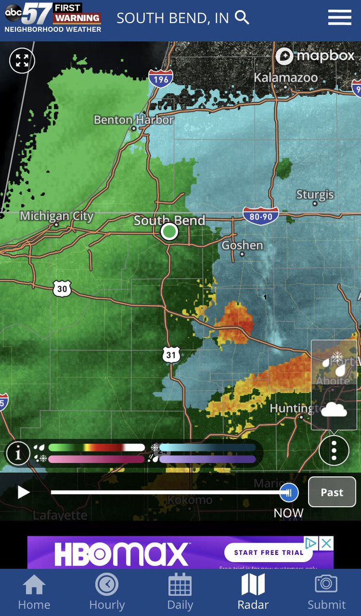 EmilyKennedyWX's tweet image. Woke up to my dog growling at the window... he thought the sleet hitting the window was trying to break in 😂 #ourprotector #wintrymix