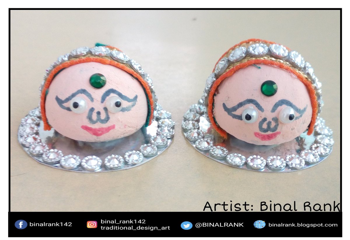 BINALRANK's tweet photo. Riddhi Siddhi
#crafts https://t.co/meHNAzI7c5