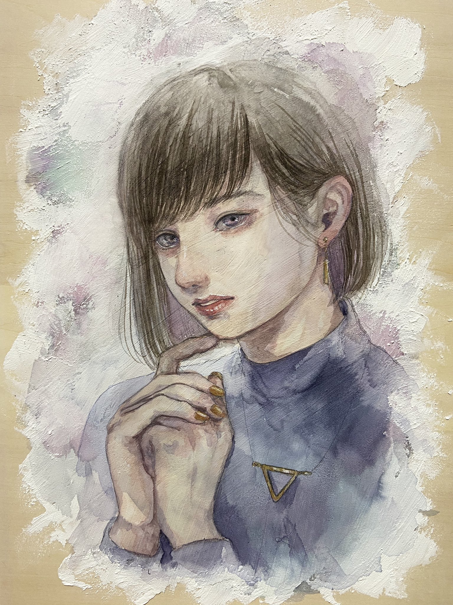 水彩画 スペース・パルス No.4 水彩画 スペース・パルス No.4 (Artists|THE ART HOUSE)