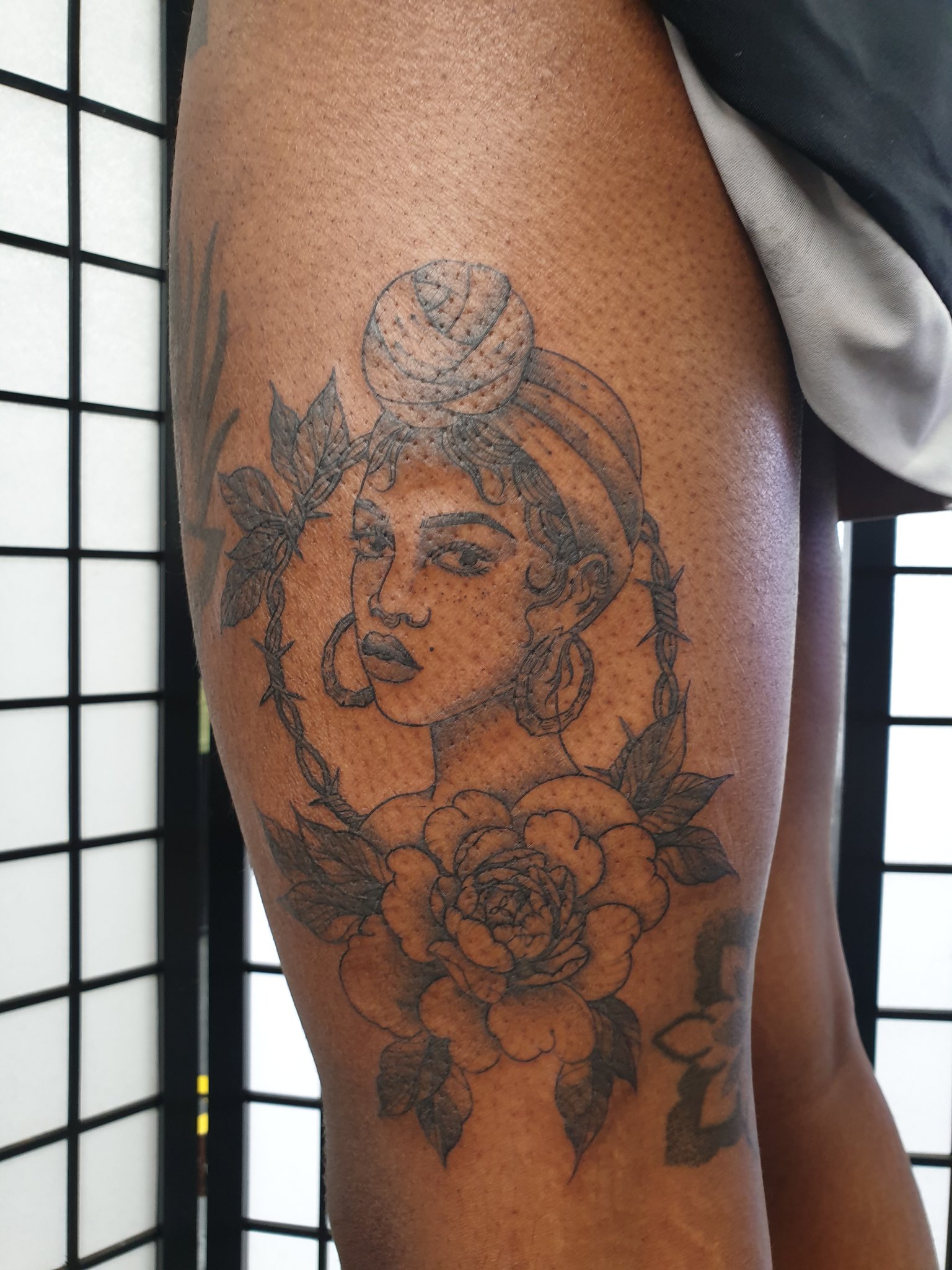 Clark Tattoos on X: "One of my favourite tattoos to date! BLACK GIRL MAGIC! #BlackGirlMagic #blackgirlsrock #BlackGirlsAreMagic #tattoo #tattoos #tattooart #tattooartist #blacktattooartist #blackworktattoo #tattooing #tattoodesign #tattooartist ...