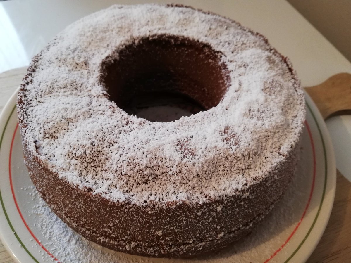 ellessors's tweet image. Gâteau du dimanche.. Gâteau à la crème de Marron 🌰🌰🌰