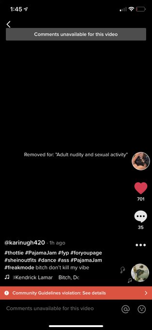 I&rsquo;m glad they took it down cuz the comments were so mean lol https://t.co/myd52ngnQf