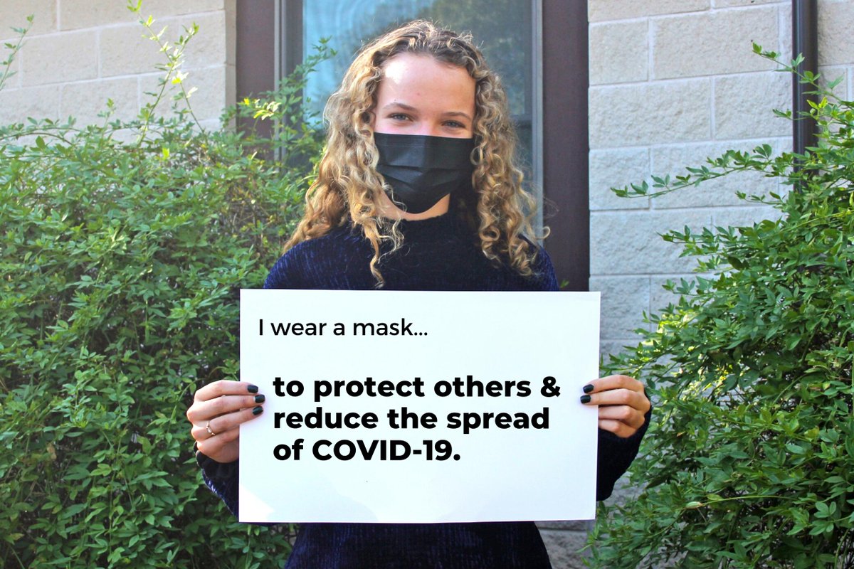 SMCACrusaders's tweet photo. It only takes one to stop the spread. Here's why junior Jillian G. thinks it's important to wear a mask!

#CDC #SlowTheSpread #ThisIsSMCA https://t.co/nBMbwn2zKF