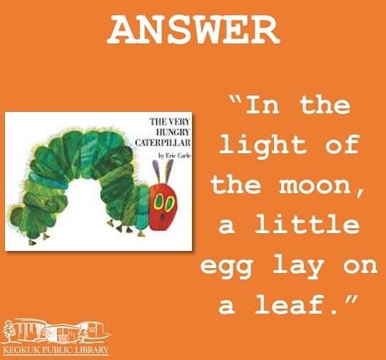 Keokuk_Library's tweet photo. Did you get this one? It's one of our favorites here at KPL! https://t.co/STVbzcsjf3