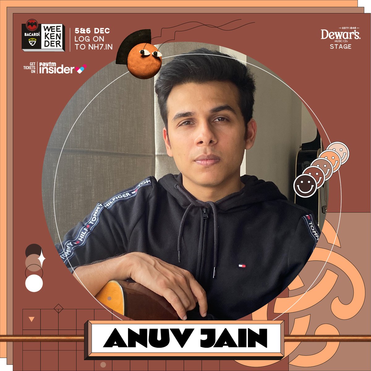 NH7's tweet photo. It’s double the fun at the Dewar’s stage! Gear up for twice the magic with #Lineup2020, ‘cause #DoubleIsBetter! ;)
Get tickets now on - https://t.co/EDqpOyCxTA
@HiatusKaiyote @shrutihaasan @Murthovic @AnuvJain
#BacardiNH7 #happiestmusicfestival #HappyAtHome #DoWhatMovesYou https://t.co/hONy86YsmY