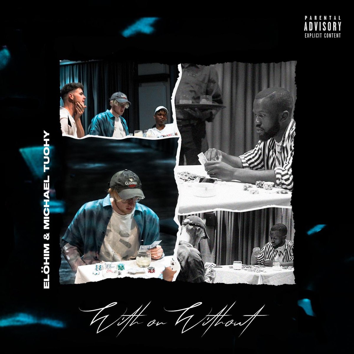 elohimxvii's tweet photo. Glad to announce that @cantyoucomeover and I will be dropping our debut project “WITH OR WITHOUT” featuring various artists this Friday who i’d like to thank for helping us put it  together 👀❤️

This is the official artwork/tracklist. What songs are you most excited to hear?🤔🔥 https://t.co/hl8UOabB8g