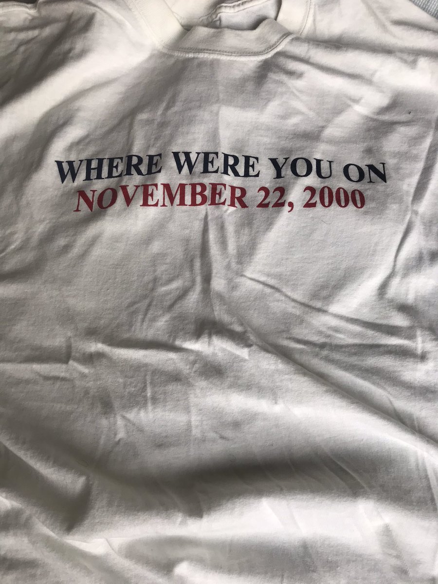 We got some good swag, too.I still have my Sore/Loserman t-shirt and “crying towel.” Though those now seem more appropriate for a Trump team that refuses to accept reality.